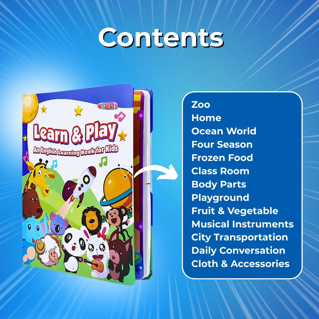Learn & Play Interactive Sound Book