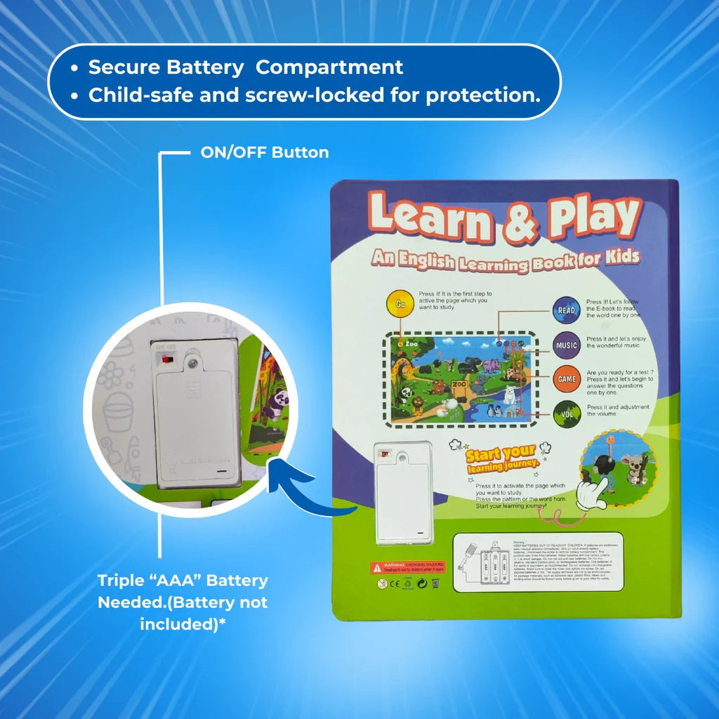 Learn & Play Interactive Sound Book