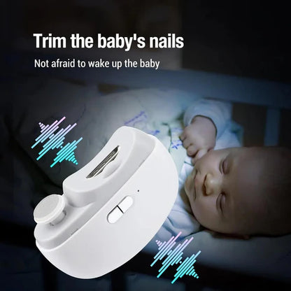 SquareBox's 2-in-1 Automatic Electric Nail Cutter And Polishing