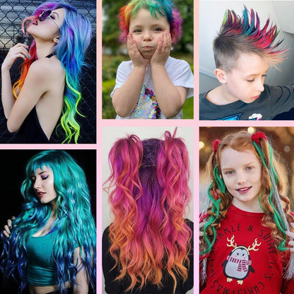 Temporary Hair Color Chalk Comb