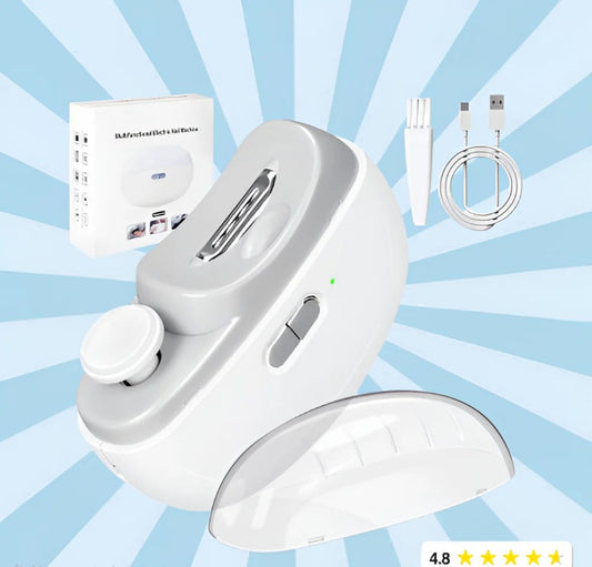 SquareBox's 2-in-1 Automatic Electric Nail Cutter And Polishing